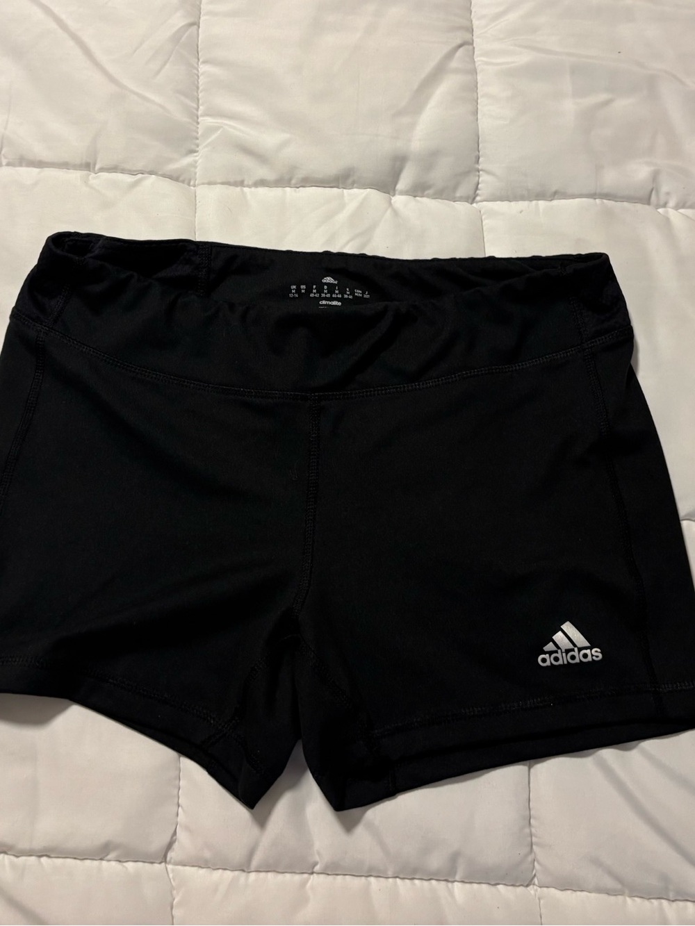 adidas Black Techfit Climate Compression Shorts